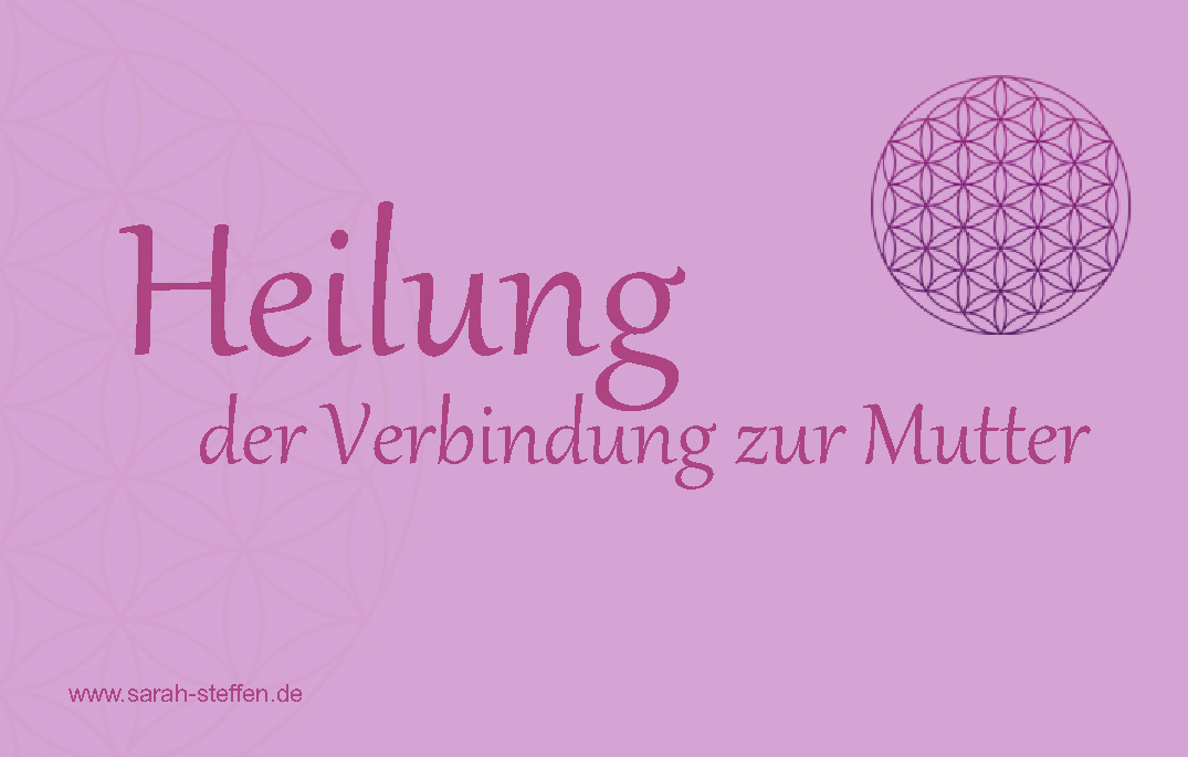 Radionikkarte-Heilung der Verbindung zur Mutter